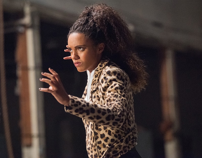 DC's Legends of Tomorrow --"Compromised"-- Image LGN205a_0352.jpg -- Pictured: Maisie Richardson- Sellers as Amaya Jiwe/Vixen -- Photo: Dean Buscher/The CW -- ÃƒÂ‚Ã‚Â© 2016 The CW Network, LLC. All Rights Reserved.