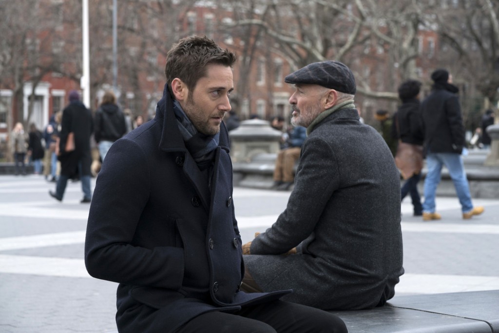 THE BLACKLIST: REDEMPTION -- "Operation Davenport" Episode 104 -- Pictured: (l-r) Ryan Eggold as Tom Keen, Terry O'Quinn as Howard Hargrave -- (Photo by: Virginia Sherwood/NBC)
