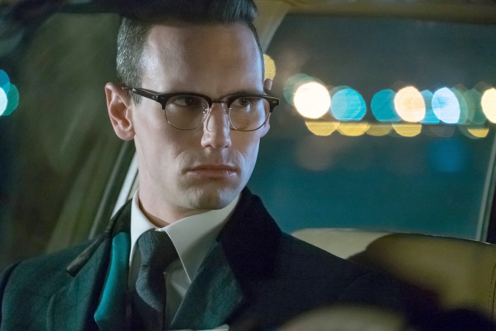 GOTHAM: Cory Michael Smith in the â€œHeroes Rise: The Primal Riddleâ€ episode of GOTHAM airing Monday, May 8 (8:00-9:01 PM ET/PT) on FOX. Cr: Jeff NeumannFOX