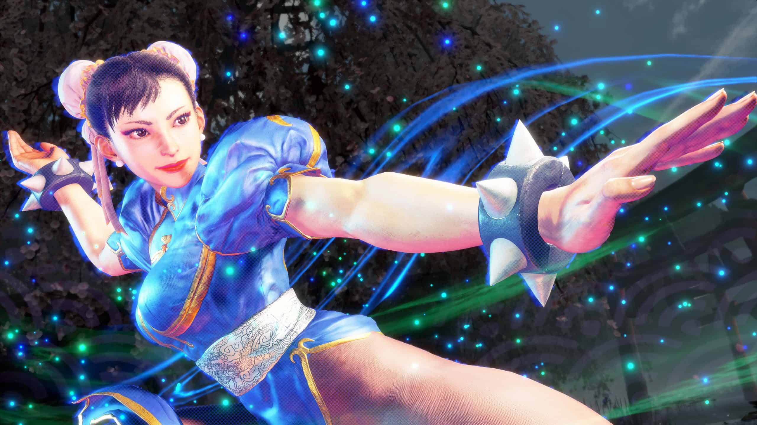 Chun Li in her Street Fighter 2 Costume.